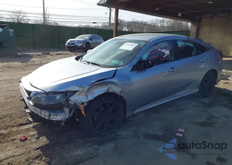 2019 Honda Civic Lx z USA, uszkodzony, nr VIN 2HGFC2F66KH536962